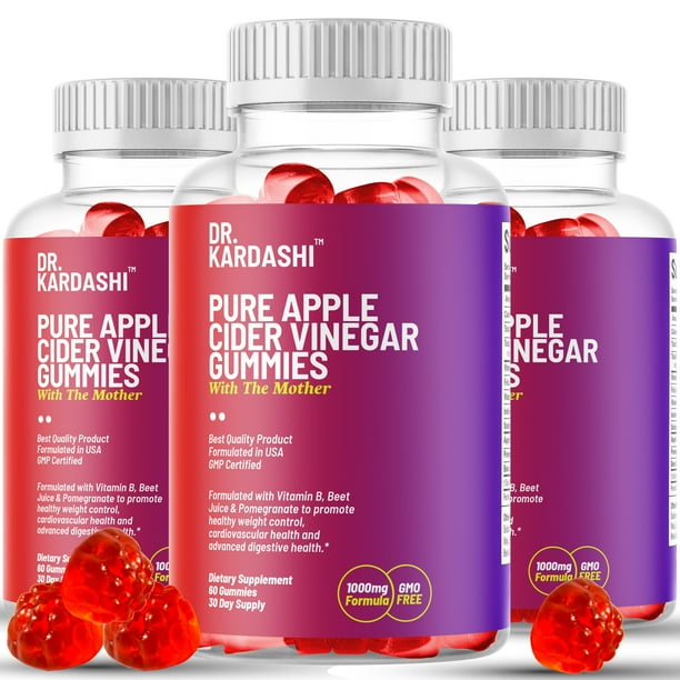 Apple Cider Vinegar Gummies Dietary Supplement Water Balance Weight Loss Digestion Support Delicious Acv Gummies 90 Servings Walmart Com Walmart Com