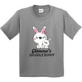 thumbnail image 3 of Inktastic Glammas Snuggle Bunny Easter Youth T-Shirt, 3 of 5