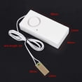 thumbnail image 3 of FYBTO Water Overflow Sensor Detector Smart App Leak and Drip Alert 120dB Water Leakage Alarm System Wireless Water Sensor-0628, 3 of 5