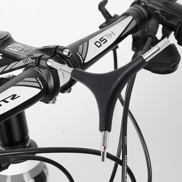 Llave En Forma De Y Llave en forma de Y de acero para bicicleta de montaña multifuncional de 4/5/6mm herramientas de reparación de bicicletas