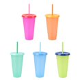 thumbnail image 1 of 5pcs Environmental Friendly Cups Temperature-sensing Color-changing Cups, 1 of 8