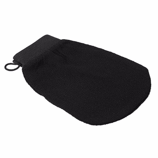 Toystoory Cepillo corporal fácil de lavar, fibra, exfoliante de la piel, bronceado sin sol, herramientas de limpieza profunda para el cuerpo negro