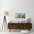 thumbnail image 3 of Global Gallery Adriano Galasso 'Villa sul Lago' Canvas Wall Art, 3 of 4