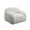 Ivory White, variant on Roundhill Furniture Adell Polar Bear Faux Fur Swivel Cuddle Chair, Camel Brown