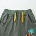 thumbnail image 4 of HOMADLES Kid Shorts for Boys Graphic Stretch Summer Casual Shorts A Gray 4 T, 4 of 6