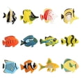 thumbnail image 3 of Figuras de acción de modelos de animales, adornos, decoración del hogar, recuerdos para fiestas, material didáctico, regalos Pez, 3 of 8