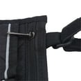 thumbnail image 6 of SeekLGT Wheelchair Side Bag Armrest Pouch Storage Organizer with High Visibility Reflective Stripe for Mobility Scooters Power Chairs and Walkers Black 1pc, 6 of 6
