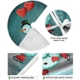 thumbnail image 2 of FMSHPON Christmas New Year Or Valentine's Day Xmas Christmas Tree Skirt Stand Mat for Holiday Party Decoration Indoor Outdoor 36 inches, 2 of 6