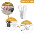 thumbnail image 5 of 10pcs Windproof Clothes Clips for Laundry, Hanger Towel Pins, Strong Grip Clothespins for Outdoor and Indoor Use, 5 of 5