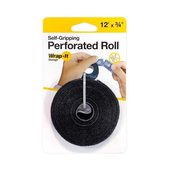 Rollo de 3,8 m con autoagarre para cables Jjaamm LLC
