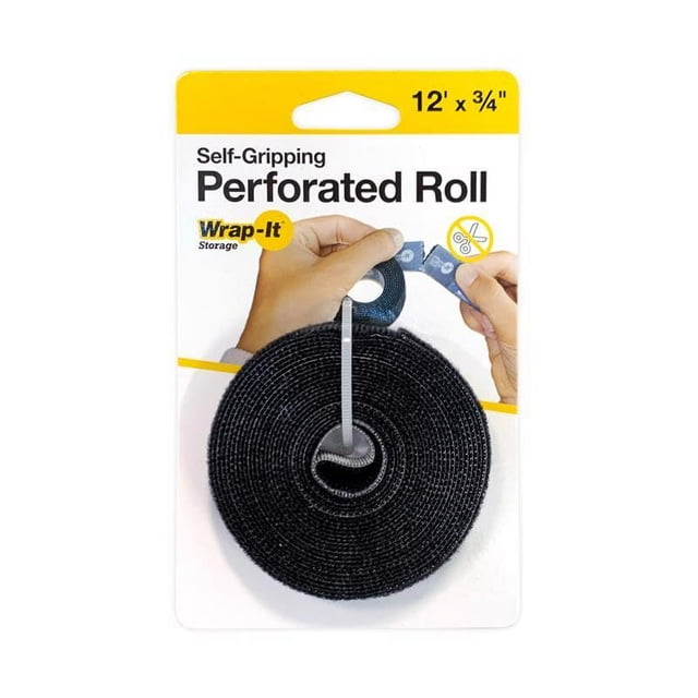 Rollo de 3,8 m con autoagarre para cables Jjaamm LLC