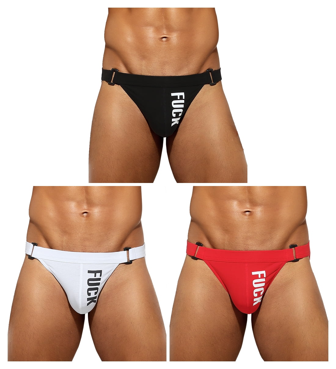 Arjen Kroos Men's Jockstrap Underwear Cotton Jock Strap Briefs
