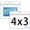 Horizontal 4x3, variant on Extra Thick Horizontal ID Card Name Tag Badge Holder with Waterproof Type Resealable Zip (Holders, 6Packs) 3.74x2.36 Inches