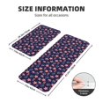 thumbnail image 2 of Xecao American Stars Patten Kitchen Rugs and Mats Sets,2 Pieces Non-Slip Washable Rugs, Kitchen Mat for Floor,Suit for Kitchen Decor and Accessories, 2 of 6