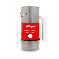 Allegro MU3100 POCO Wall Mounted Garage and Car Central Vacuum System for 3,000 Square Foot Homes - Made in Canada