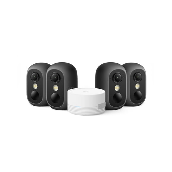Kit de 4 Cámaras de Seguridad eufyCam C35 Inalámbricas IP67