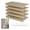 Oak, variant on New 24 INCH 5 Pcs Wire Shelf Covers Foamed PVC Wire Rack Covers for Removable Closet (Not Wood) Pantry Shelves for Cabinet Bathroom Kitchen Shelving Decoration