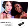 thumbnail image 2 of 4pcs Makeup Brush Storage Bag Silicone Makeup Bag Makeup Bag for Travel Organizer Bags for Travel Makeup Brushes Organizer Makeup Brushes Bag Make up Brush Case Makeup Brushes Case, 2 of 5