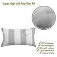 thumbnail image 2 of Majestic Home Goods Vertical Stripe Indoor Outdoor Small Decorative Throw Pillow, 2 of 6