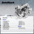 thumbnail image 3 of AutoShack Front Brake Calipers Set of Assembly with Bracket Replacement for INFINITI G37 G35 EX35 M37 M35 QX70 Q40 G25 QX50 M45 M56 Q70L Nissan Murano 370Z Driver and Passenger Side BC3872BPR, 3 of 5