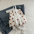 thumbnail image 6 of Weebloom Strawberry School Backpack For Kids Girls Elegant Large Capacity Casual Backpack For Fall Winter Versatile Daypack Bookbag Elementary Middle School White, 6 of 8