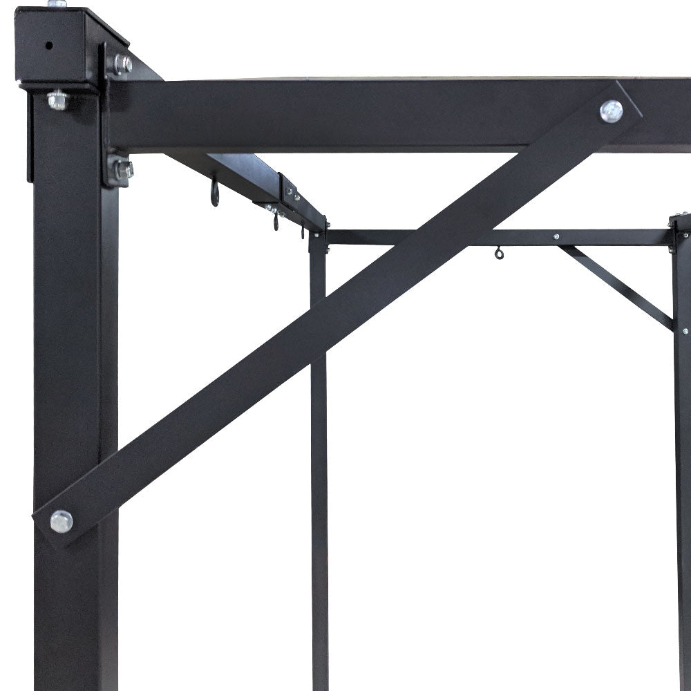 Titan Fitness 4 Bag Boxing Stand 6' x 6' Footprint 330 lb. Heavy Duty Bolt Down