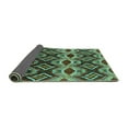 thumbnail image 2 of Ahgly Company Indoor Rectangle Solid Turquoise Blue Modern Area Rugs, 6' x 9', 2 of 4