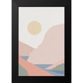 thumbnail image 2 of Urban Epiphany 11x14 Black Modern Framed Museum Art Print Titled - Canyon Horizons 2, 2 of 5