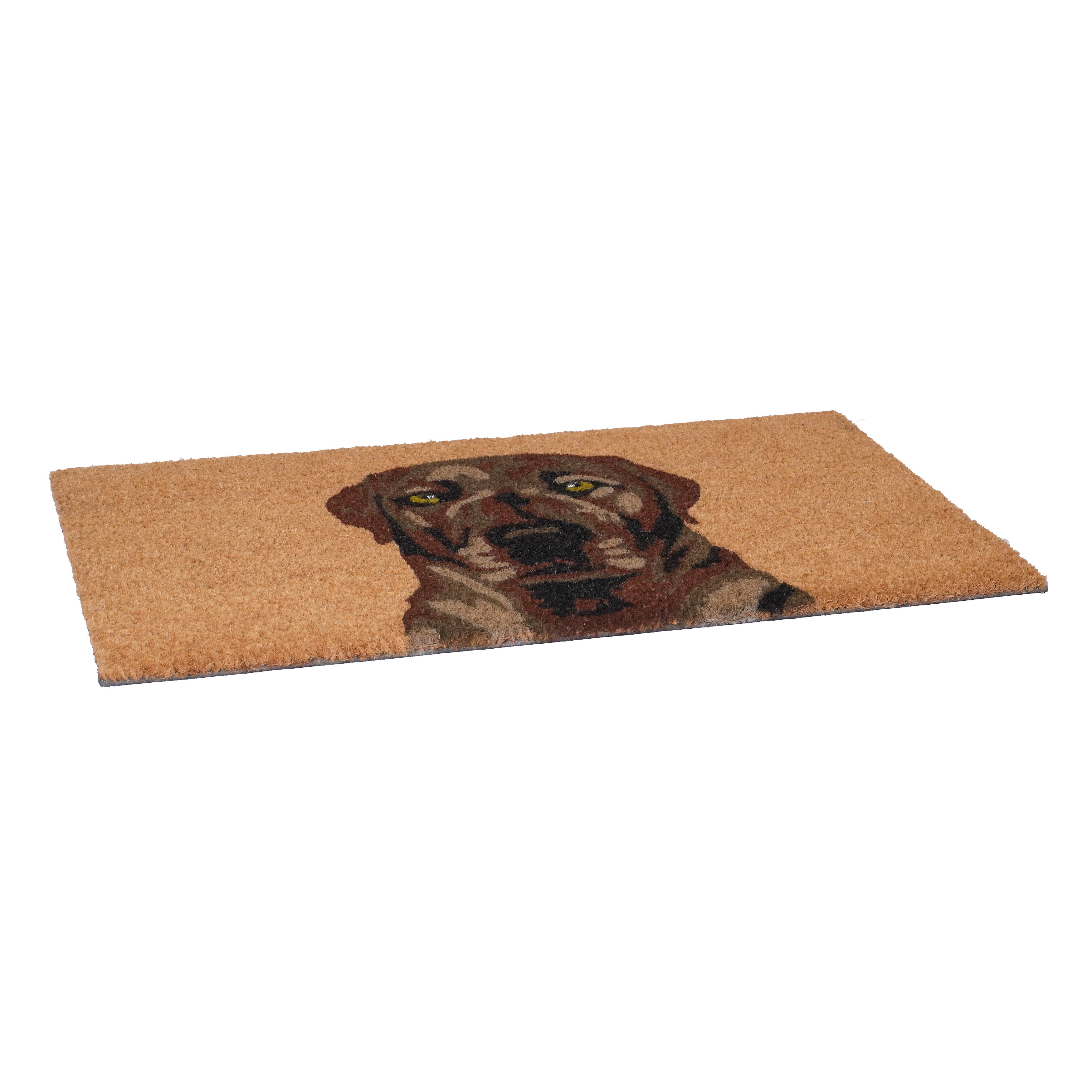 Calloway Mills 109471729 Brown Labrador Doormat 17" x 29"