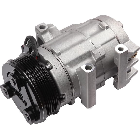 Air Conditioning A/C Compressor with Clutch A/C Compressor Replacement for 2007-2014 Ford F150/250/350 /450/550 /Lobo/Mark LT/Navigator/Expedition
