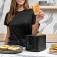 thumbnail image 2 of Hukën x MasterChef | Tostador de Pan | Ranura Extra Grande | Para 2 rebanadas | 7 niveles de tostado | 750 W de Potencia| Función Recalentar y Descongelar |, 2 of 13