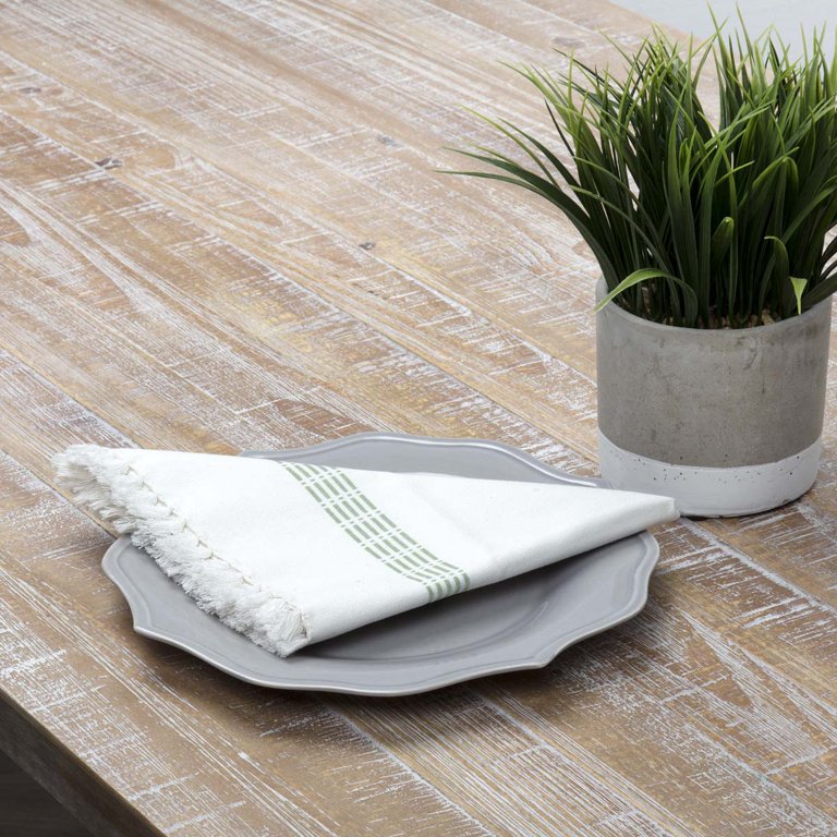 Farmhouse Stripe Restaurant Napkins