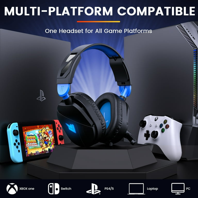 Gaming Headsets with Noise Cancelling Microphone, Xbox One PS5