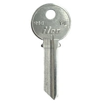 Kaba Ilco Key Blank, 998-Y4,Brass, PK10 998-Y4