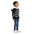 thumbnail image 2 of Snoopy Toddler Boys Glow In the Dark Fleece Hoodie, Sizes 12M-5T, 2 of 6