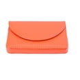 thumbnail image 1 of Shisuyan 1 Pce Porte-Affaires Simple PU Portable Porte-Nom (Orange), 1 of 8