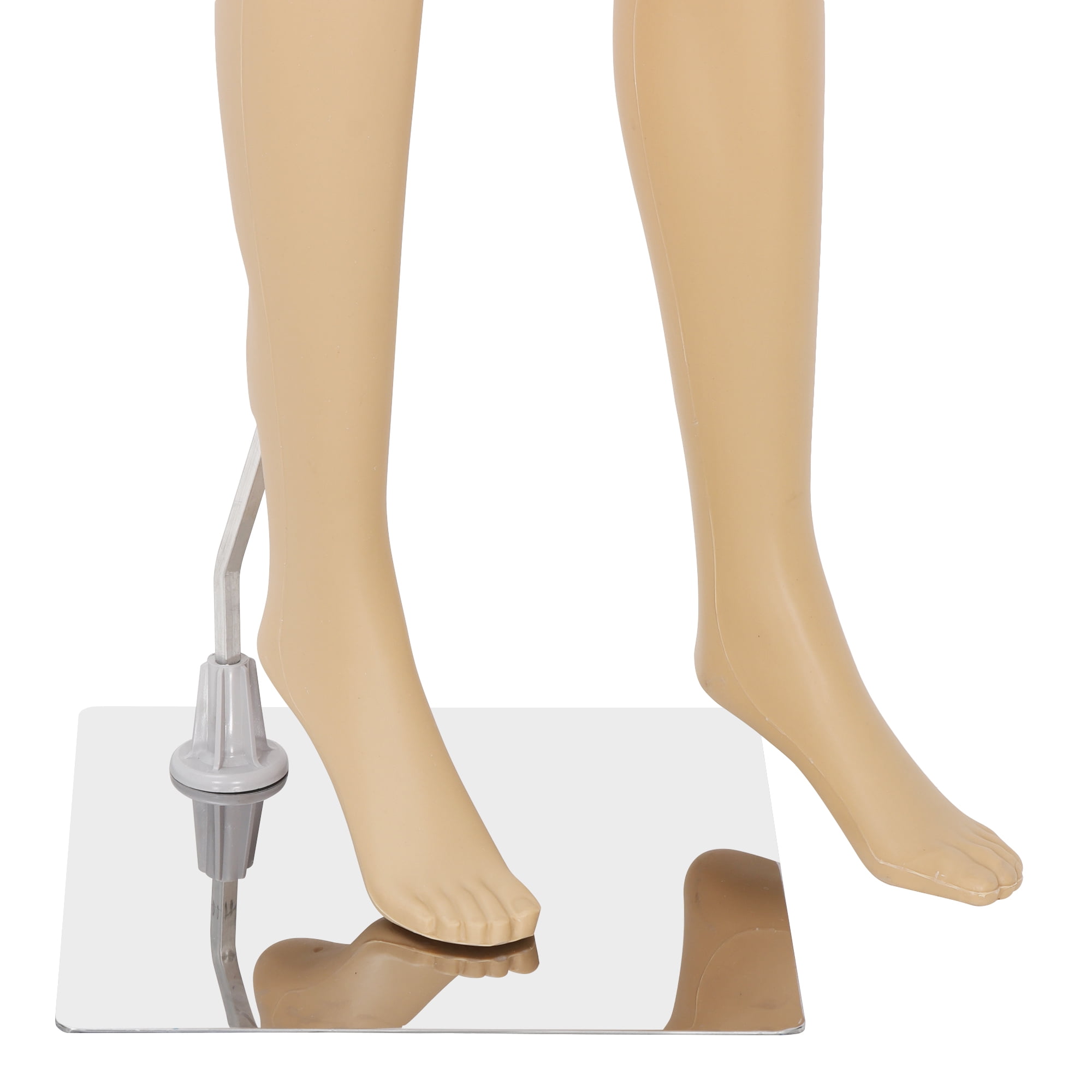 ZENSTYLE Female Mannequin Realistic Adjustable Full Body PP Realistic Head Turns Dress Display