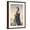 Brown Frame, variant on Art.com Queen Elizabeth II in Robes Stretched Canvas Print Wall Art, 16" x 24"