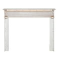 thumbnail image 4 of Pearl Mantels Berkley Furniture For Your Fireplace, Premium White MDF Mantel Surround, Crisp White Paint, Interior Opening 48"W x 42"H, 4 of 5