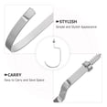 thumbnail image 3 of EXHUMKY 5Pcs Screw-In Ceiling Hook for Diy Enthusiasts Heavy Duty Stainless Steel Closet Organization, 3 of 8