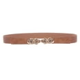 thumbnail image 1 of Women's 1" High Waist Rose Floral Fashion Skinny Stretch Belt, 1 of 2