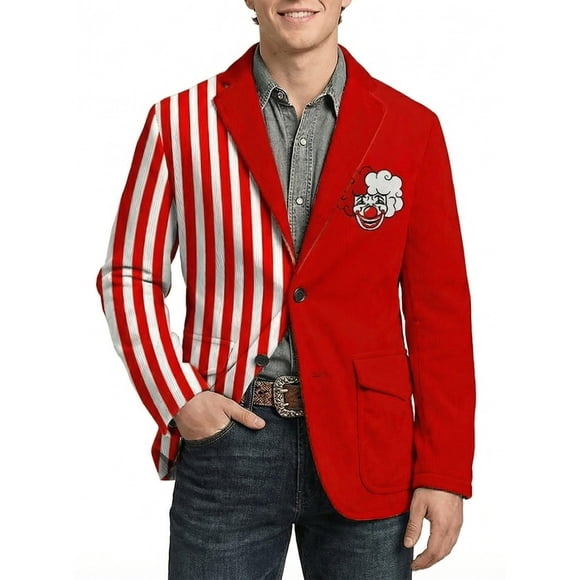 Long Coat for Men Corduroy Print Pocket Button Casual Dress Coat