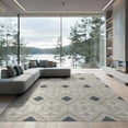 thumbnail image 2 of ODIKA 8'x10' Washable Area Rug Non-Shedding, Easy Care, Patchwork Interlocking Mosaic Abstract Blocks Geometric Spotted Refined for King Size Bedroom Under Bed, Master Suite, 2 of 7