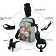 thumbnail image 5 of HELLHERO Christmas Design Sling Bag Polyester Double-layer for Outdoor Travel Daily Use, 5 of 7