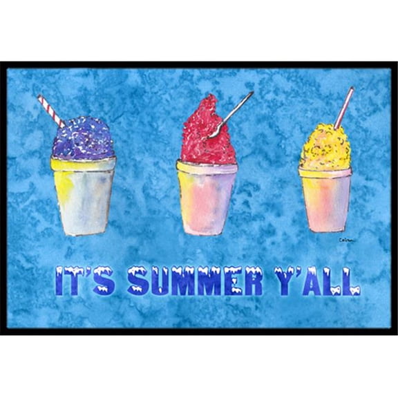 18 x 27 in. Snowballs And Snow Cones Indoor Or Outdoor Mat