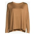 thumbnail image 3 of Joyspun Women's Hacci Knit Sleep Top, Sizes S to 3X, 3 of 3
