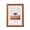 Brown, variant on Wood Picture Frame, Tabletop or Wall Mount for Photos