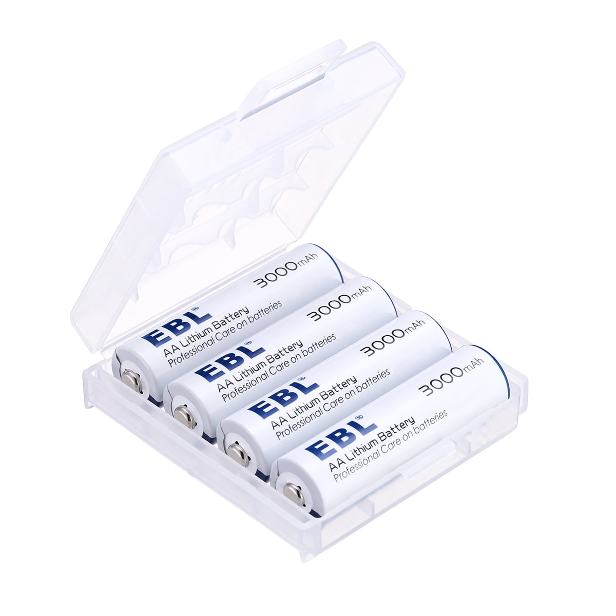 EBL Lithium AA Batteries (16 Pack), Double A Batteries 3000mAh 1.5V with Storage Box