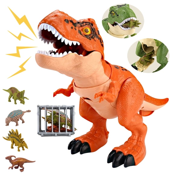 Dinosaur Toys for Kids, Tyrannosaurus Dinosaur Figure Toys for Boys 3-6 Years Easter Party Favors