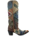 thumbnail image 2 of Double D Ranch Women's Old Gringo Blow Out Western Boot Snip Toe - DDL050-1 7 M  US, 2 of 4